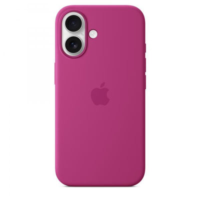 APPLE iPhone 16 - Custodia in silicone con MagSafe - Fucsia