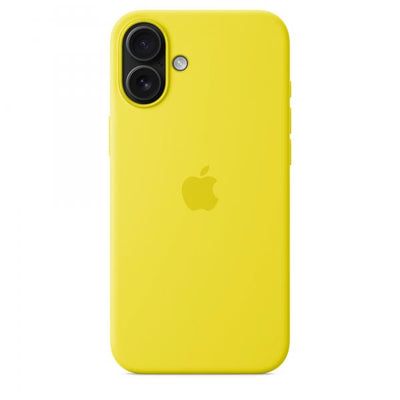 Apple Custodia MagSafe in silicone per iPhone 16 Plus - Giallo carambola