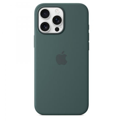 APPLE iPhone 16 Pro Max - Custodia in silicone con MagSafe - Verde lago
