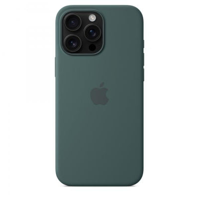 APPLE iPhone 16 Pro Max - Custodia in silicone con MagSafe - Verde lago