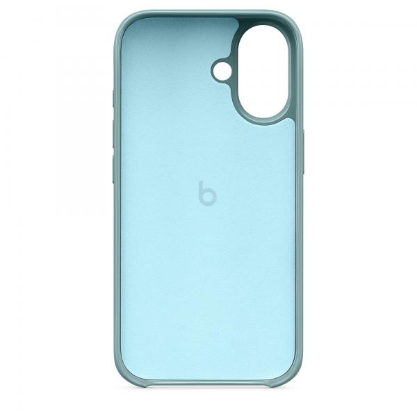 Apple Custodia MagSafe di Beats per iPhone 16 - Azzurro Nilo (BEATS IPHONE 16 CASE BLUE)