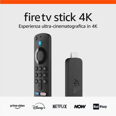 AMAZON ALEXA FIRE TV STICK 4K 8GB - WIFI 6