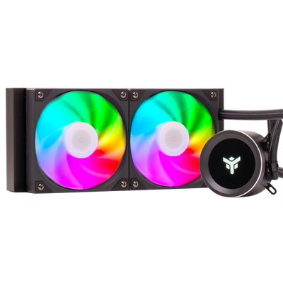 Dissipatore a liquido ARCTIC SPHERE LCD 240 - 240mm- Skt Universale- PWM fan- LCD 2.8" con software