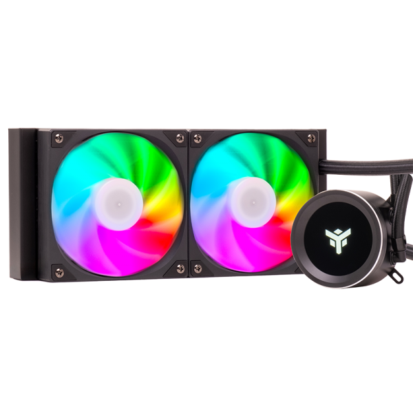 Dissipatore a liquido ARCTIC SPHERE LCD 240 - 240mm- Skt Universale- PWM fan- LCD 2.8" con software