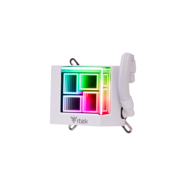Dissipatore CPU Liquido HYDRO CUBE 240W per Socket Intel LGA 1200 (Presa H5) / LGA 1366 (Presa B) / LGA 775 (Presa T) / LGA 1700 e SocketAMD AM4 / AM5