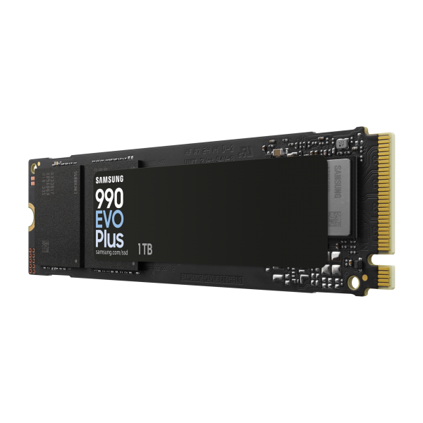 Samsung 990 EVO Plus MZ-V9S1T0 - SSD - crittografato - 1 TB - interno - M.2 2280 - PCIe 5.0 x2 (NVMe)