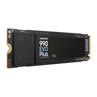 Samsung 990 EVO Plus MZ-V9S1T0 - SSD - crittografato - 1 TB - interno - M.2 2280 - PCIe 5.0 x2 (NVMe)