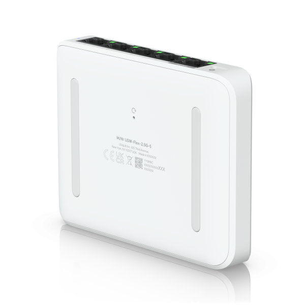 Ubiquiti UniFi Flex Mini 2.5G Gestito 2.5G Ethernet (100/1000/2500) Supporto Power over Ethernet (PoE) Desktop Bianco
