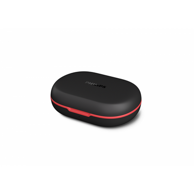 6000 Series Taa6709bk/00 Cuffia E Auricolare True Wireless Stereo (tws) A Clip Sport Bluetooth Nero, Rosso