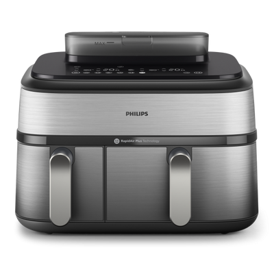 FRIGGITRICE AD ARIA DUALBASKET 9LIT CON FUNZIONE VAPORE ARIA VAPORE COM