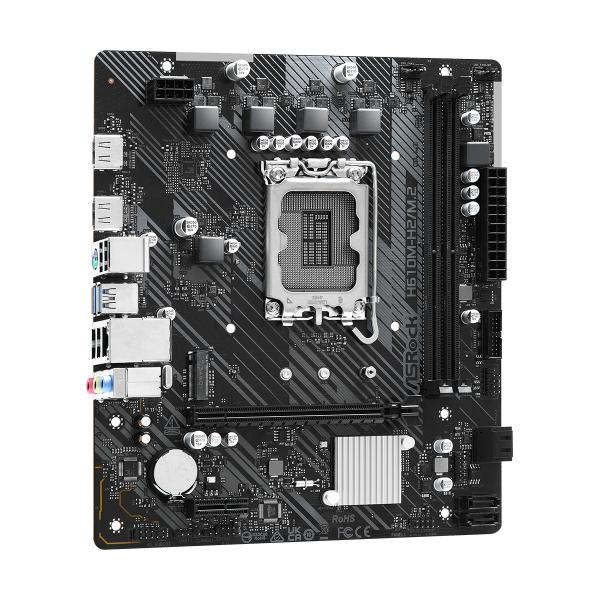 Asrock H610M-H2/M.2 Intel H610 LGA 1700 micro ATX (Asrock H610M-H2/M.2 - mATX DDR4 S1700)