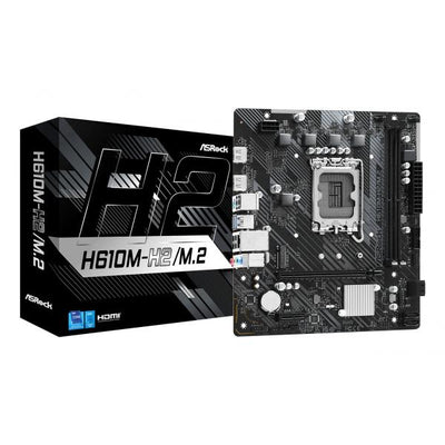 Asrock H610M-H2/M.2 Intel H610 LGA 1700 micro ATX (Asrock H610M-H2/M.2 - mATX DDR4 S1700)