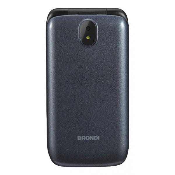 BRONDI STRIKE 4G (GRIGIO) - TELEFONO CELLULARE PER ANZIANI - TORCIA - FOTOCAMERA - VOLTE - CONNETTIVITA 4G