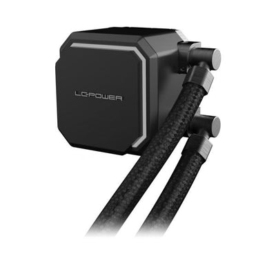 LC-Power LC-CC-240-B sistema di raffreddamento per computer Processore Raffreddatore di liquidi tutto in uno 12 cm Nero (LC-POWER CPU-K?hler 250W 2x120mm f.Int)