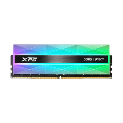 XPG LANCER NEON RGB memoria 16 GB 1 x 16 GB DDR5 Data Integrity Check [verifica integrità dati] (Adata LANCER NEON AX5U6400C3216G-CLANRSG DDR5 6400MHz, 16GB, [1 x 16GB] CL32, 1.4v, Retail, Silver RGB
