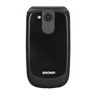 BRONDI RAPTOR (NERO) - TELEFONO CELLULARE PER ANZIANI - TORCIA