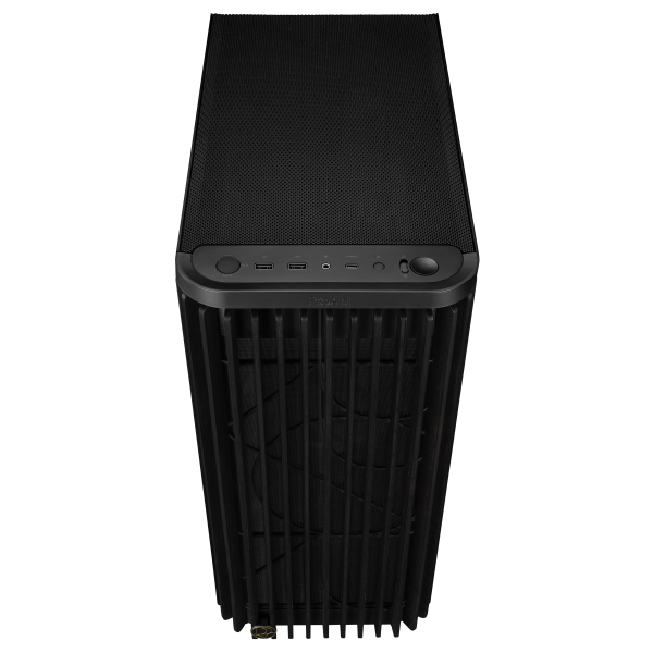 ASUS CASE MID TOWER PROART PA401 WOOD TG PWM NERO