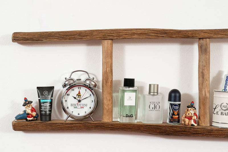 Biscottini Scala in legno 40x8x150 cm dimensioni Riproduce fedelmente L40xPR8xH150