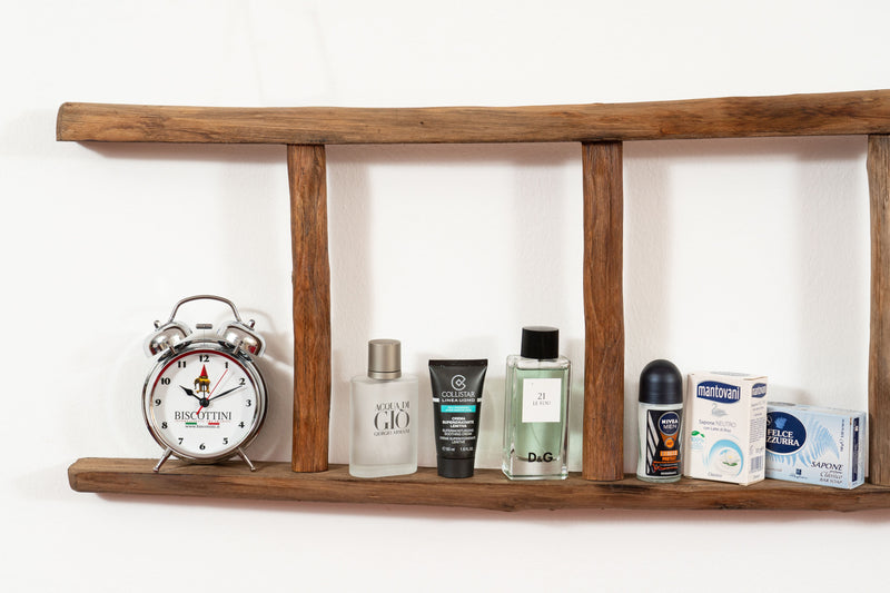 Biscottini Scala in legno 44x8x180 cm dimensioni Riproduce fedelmente L44xPR8xH180