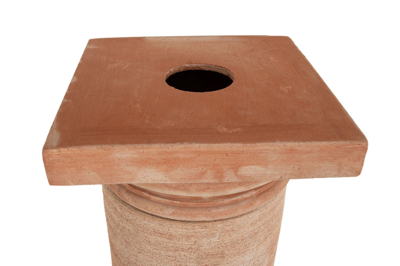 Biscottini Colonna pergola gazebo in Terracotta 100% Made in Italy interamente Lavorata a Mano