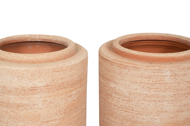 Biscottini Colonna pergola gazebo in Terracotta 100% Made in Italy interamente Lavorata a Mano