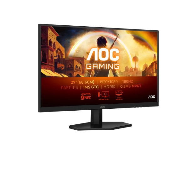 MON 27IPS FHD HDMI DP 180HZ 1MS 300CD GAMING