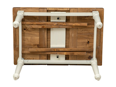 Biscottini Tavolo Country allungabile in legno massello di tiglio Made in Italy Offerta