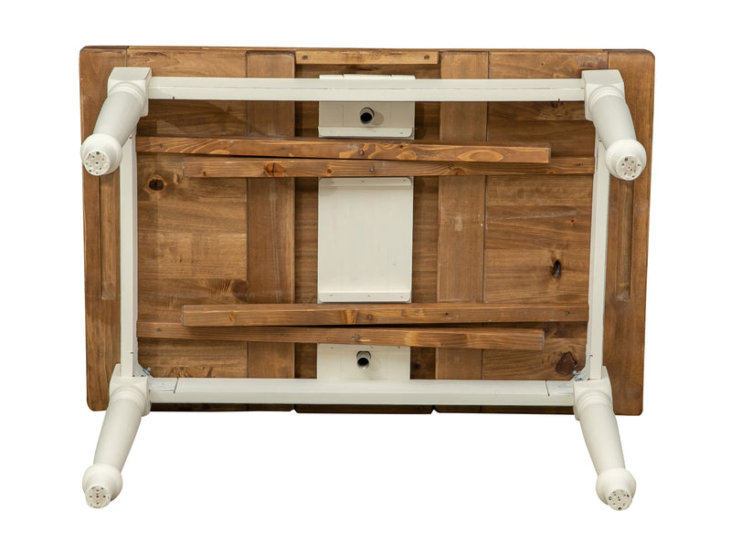 Biscottini Tavolo Country allungabile in legno massello di tiglio Made in Italy Offerta