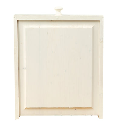 Biscottini Tavolo scrittoio Country in legno massello di tiglio Made in Italy rettangolare