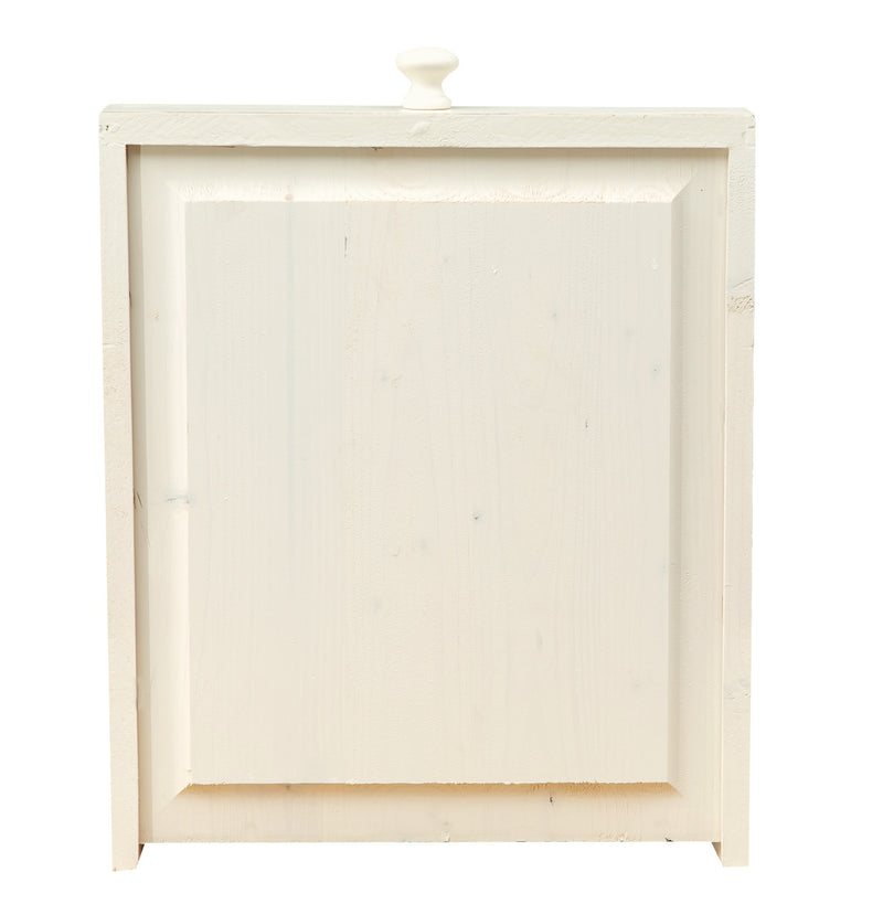 Biscottini Tavolo scrittoio Country in legno massello di tiglio Made in Italy rettangolare