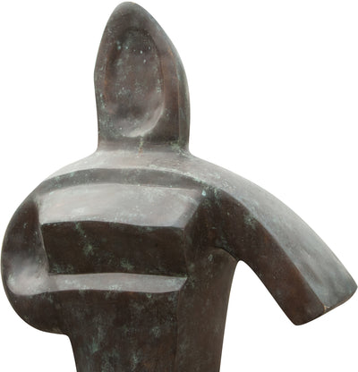 Biscottini Scultura in arte moderna in fusione di bronzo L40xPR32xH175 cm stile Offerta
