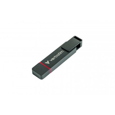 Verbatim Dual QuickStick unità flash USB 512 GB USB Type-A / USB Type-C 3.2 Gen 1 [3.1 Gen 1] Grigio (Verbatim Dual QuickStick USB 512GB)