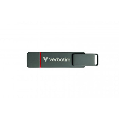 Verbatim Dual QuickStick unità flash USB 512 GB USB Type-A / USB Type-C 3.2 Gen 1 [3.1 Gen 1] Grigio (Verbatim Dual QuickStick USB 512GB)