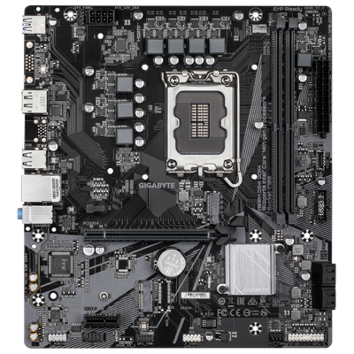 Gigabyte H610M D3W DDR4 - 1.0 - scheda madre - micro ATX - socket LGA1700 - chipset H610 - USB-C 3.2 Gen 1, USB 3.2 Gen 1 - Gigabit LAN - grafica integrata (CPU richiesta)