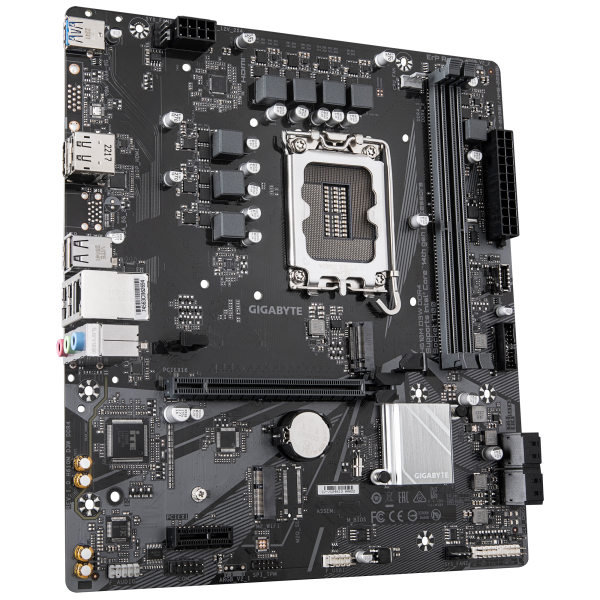 Gigabyte H610M D3W DDR4 - 1.0 - scheda madre - micro ATX - socket LGA1700 - chipset H610 - USB-C 3.2 Gen 1, USB 3.2 Gen 1 - Gigabit LAN - grafica integrata (CPU richiesta)