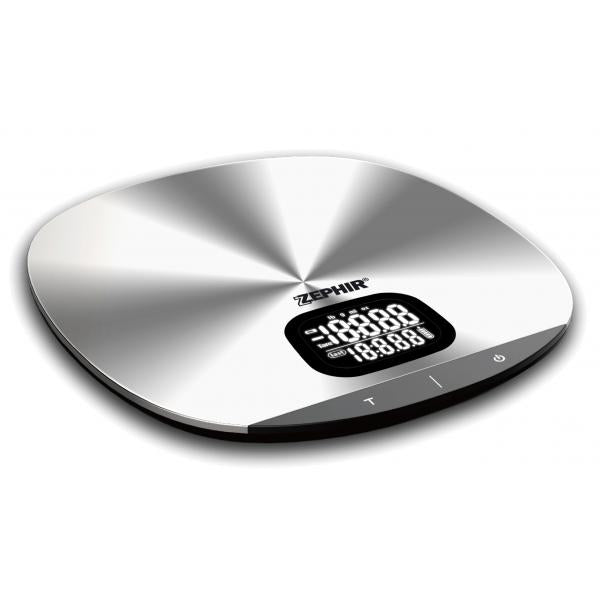 Zephir Bilancia Da Cucina Digitale In Acciaio Ultrasottile 5kg Zhs521