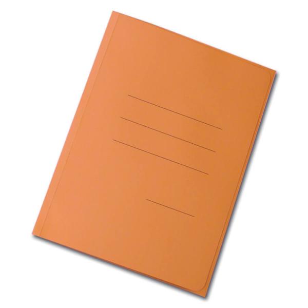 Cartelle a 3 lembi - 150 Gr. - Conf. 50 Pezzi - Colore Arancio