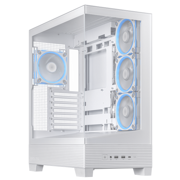 ASUS CASE A31 PLUS TG ARGB WHITE