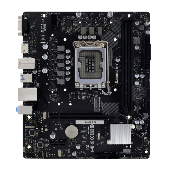 Biostar H610MHP 2.0 scheda madre Intel H610 LGA 1700 micro ATX (Biostar H610MHP 2.0 [)