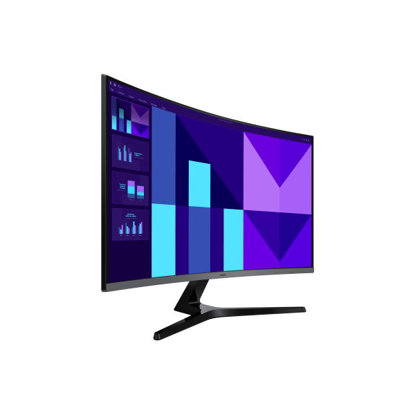 Monitor Samsung serie S39GD Curvo - Display 32 pollici LED VA - Contrasto 3000:1 - 4ms - 1920x1080 Full-HD - 100Hz - VGA (D-Sub), Hdmi - Vesa - Nero
