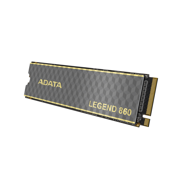 ADATA LEGEND 860 500 GB M.2 PCI Express 4.0 NVMe 3D NAND (Adata Legend 860 [SLEG-860-500GCS] 500GB NVMe SSD, PCIe Gen4, M.2 Interface, 2280, Read 5000 MB/s, Write 3000 MB/s, Heatsink 5 Year Warranty)