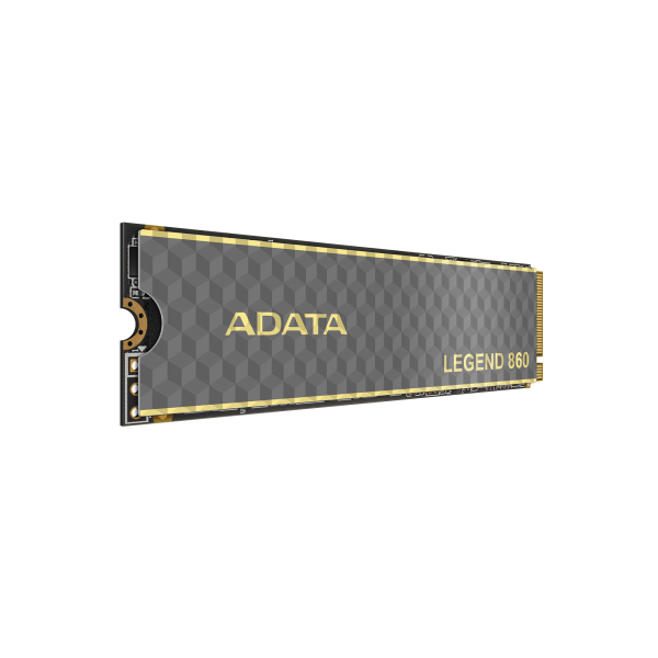 ADATA LEGEND 860 1 TB M.2 PCI Express 4.0 NVMe 3D NAND (Adata Legend 860 [SLEG-860-1000GCS] 1TB NVMe SSD, PCIe Gen4, M.2 Interface, 2280, Read 5000 MB/s, Write 3000 MB/s, Heatsink 5 Year Warranty)