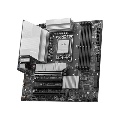 MSI MB INTEL PRO B860M-A WIFI, m-ATX DDR5, 1PCI-Ex16, 1PCI-Ex4, 2PCI-Ex1, 4SATA3