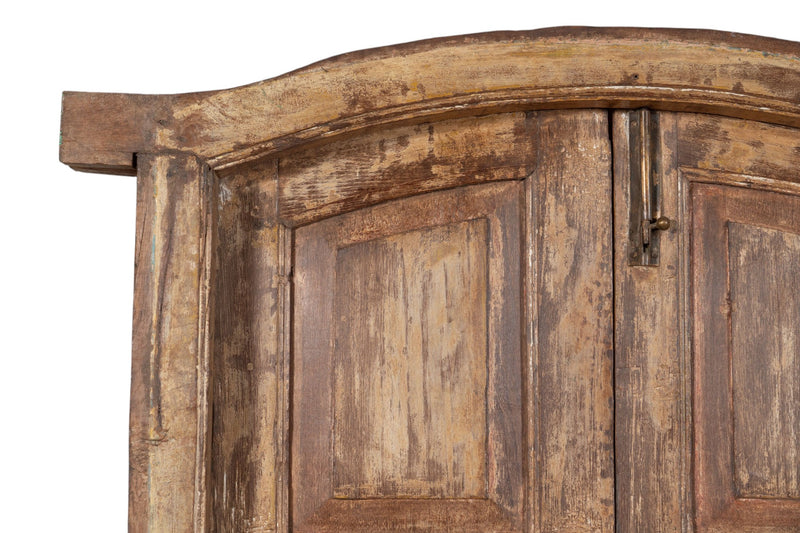 Biscottini Porta portone in legno massello e ferro da interno o da esterno vecchia e antica medievale