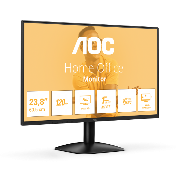 AOC 24B31H - 24"" MONITOR FHD - FRAMELESS - 120 HZ - W3Y
