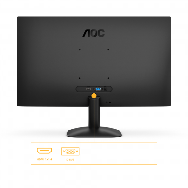 AOC 24B31H LED display 60,5 cm [23.8] 1920 x 1080 Pixel Full HD Nero (AOC 24B31H - 24 ZOLL FULL HD MO - ADAPTIVE BILDSYNCHRONISATION [19)