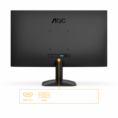 AOC 24B31H LED display 60,5 cm [23.8] 1920 x 1080 Pixel Full HD Nero (AOC 24B31H - 24 ZOLL FULL HD MO - ADAPTIVE BILDSYNCHRONISATION [19)