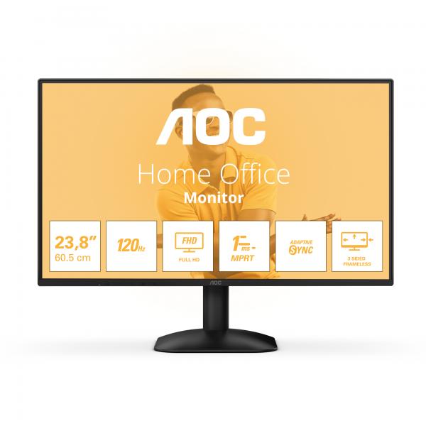 MONITOR 23,8IPS 120HZ HDMI VGA AOC 16:9 24B31H