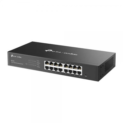 TP-LINK Omada ES216G, Managed, L2, Gigabit Ethernet (10/100/1000), Rack-Einbau