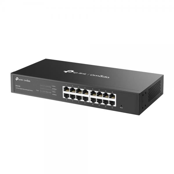 TP-LINK Omada ES216G, Managed, L2, Gigabit Ethernet (10/100/1000), Rack-Einbau